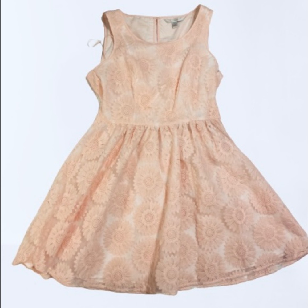 Lauren Conrad Pink Floral Dress